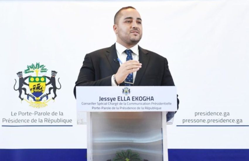 Le Porte – parole de la présidence de la République gabonaise, Jesssy Ella Ekogha.