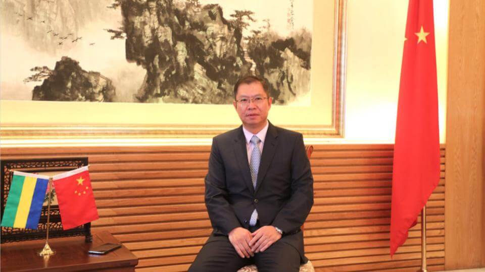 Hu Changhun l’ambassadeur de Chine près le Gabon.