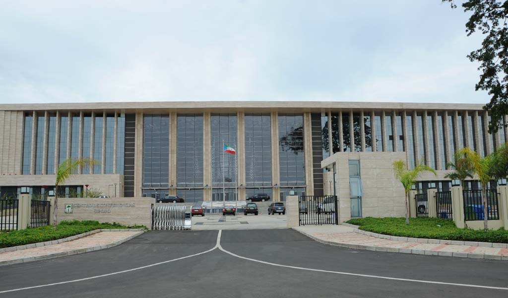 Le Centre de conférence internationale de Sipopo à Malabo.