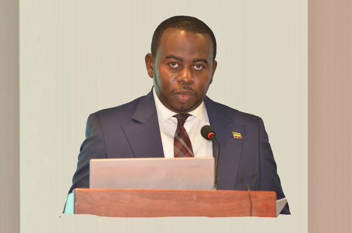 L’économiste financier gabonais, Cédric Mbeng Mezui.