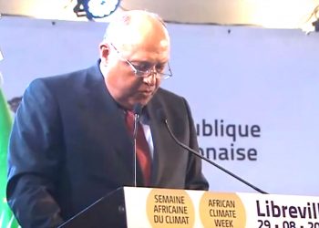 Le ministre égyptien des Affaires étrangères, Sameh Shoukry.